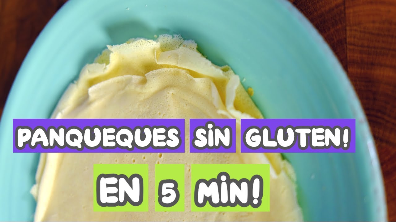 Cómo hacer panqueques sin gluten! CREPES SIN GLUTEN