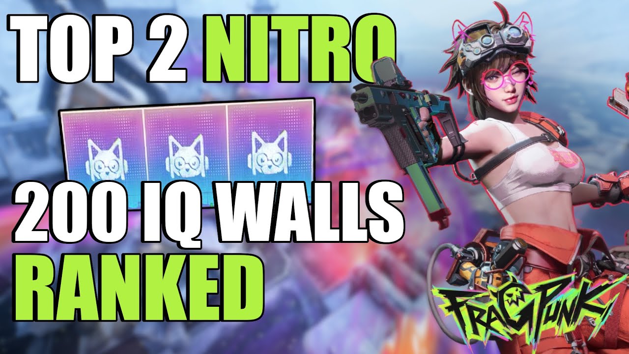 TOP 2 NITRO! | 200 IQ WALLS! | JUZU FRAGPUNK RANKED GAMEPLAY | [Full Match VOD]