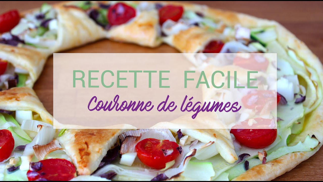 RECETTE FACILE  | Couronne de légumes