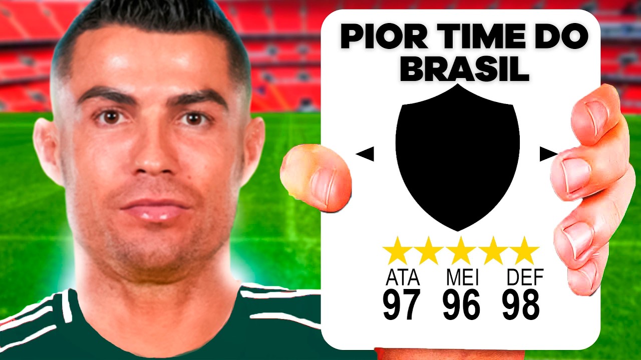 1 JOGADOR até o PIOR TIME DO BRASIL ganhar a UEFA CHAMPIONS LEAGUE