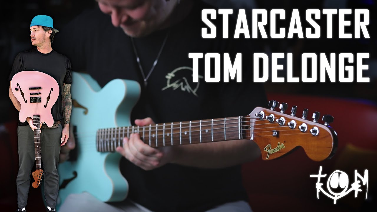 Fender Tom Delonge (Blink 182) Starcaster! La guitarra de Pop-Punk Perfecta! 🎸 | Musicopolix
