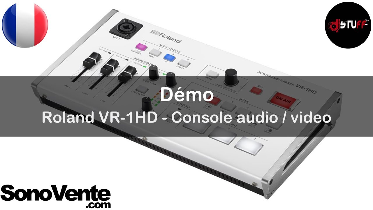 Roland VR-1HD 🇫🇷 ( English link in description )