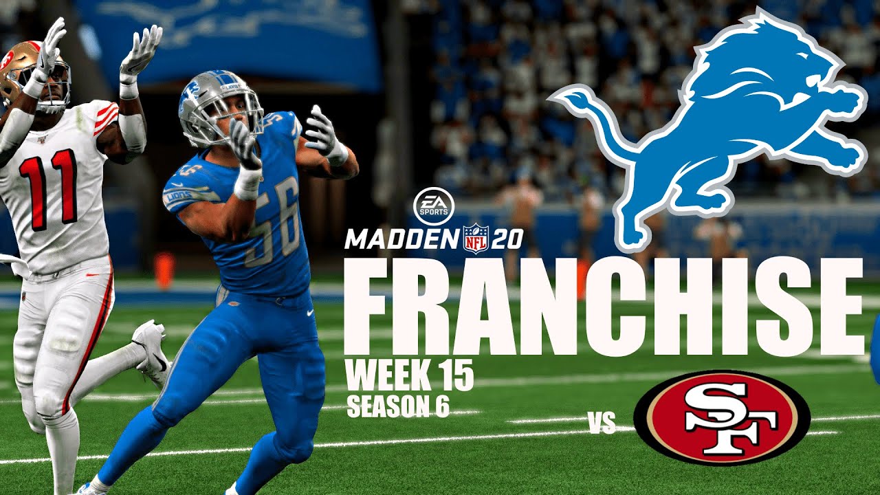 PLAYOFF BOUND?!?! | Week 15 vs 49ers | Madden 20 Lions Franchise