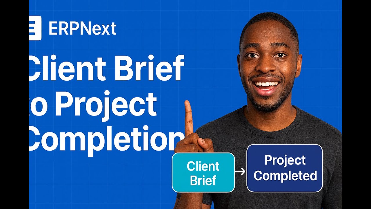 Engineering Smart Workflows: Building a Complete Client Brief–to–Cost Tracking System in ERPNext.