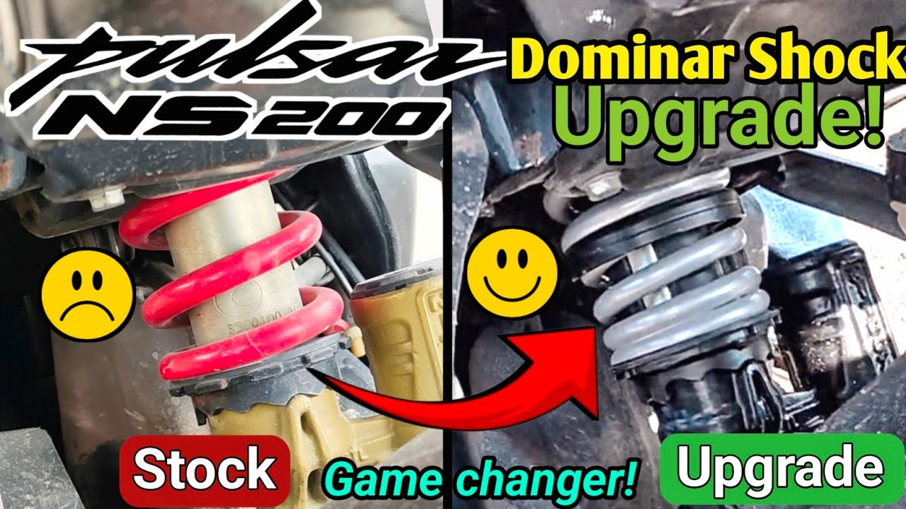 Upgrading Pulsar NS200 with Dominar 400 monoshock | Ride & Handling Test #bajaj #pulsarns200