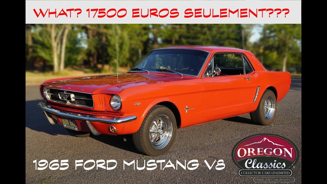 1965 FORD MUSTANG V8 - Oregon-Classics Inspection