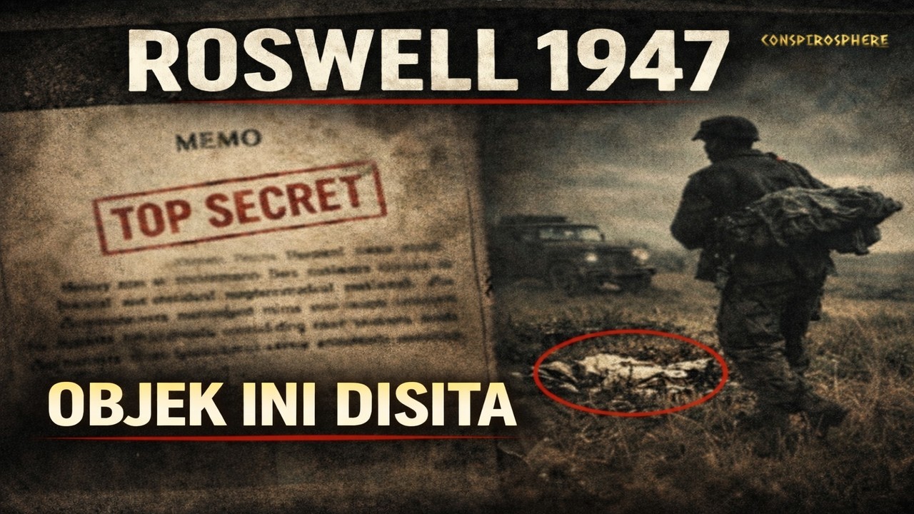 Sesuatu Jatuh di Roswell dan Dunia Dipaksa Melupakannya ?