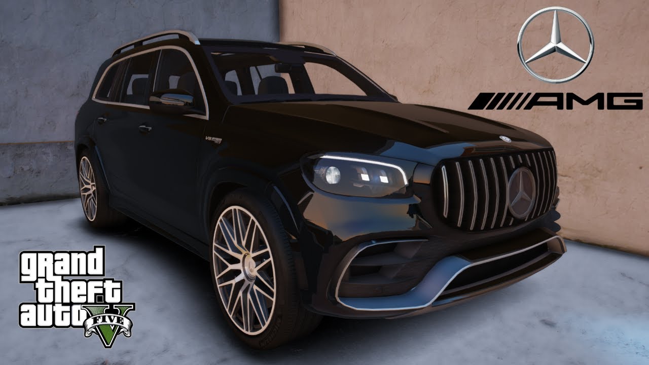 Uber 2021 Mercedes-Benz GLS63 AMG - NVE GTA 5