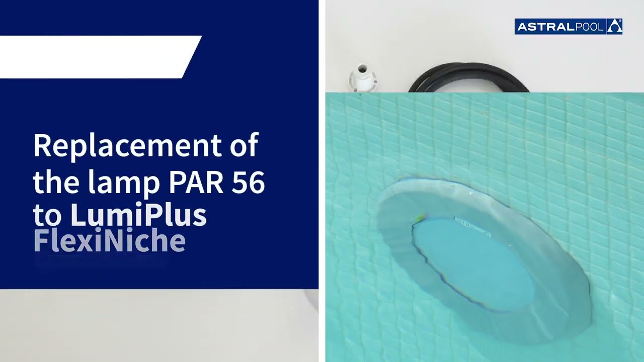 ZAMJENA PAR56 LAMPE U BAZENU