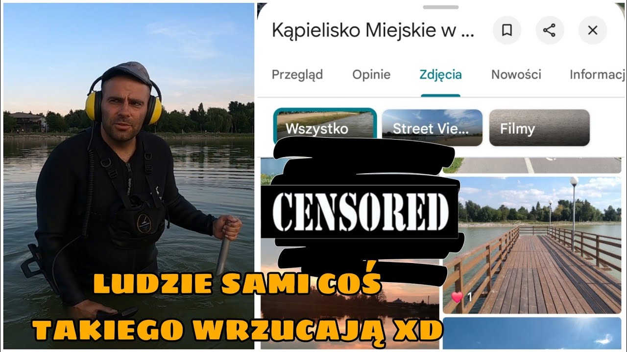 Doznałem lekkiego szoku w Opocznie. Chciałem sprawdzić czy ktoś się tu kąpał. Wyzwanie 120 odc.22
