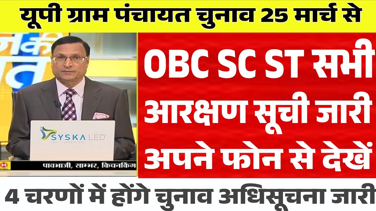 UP ग्राम पंचायत चुनाव कब होगा|| डेट हुआ जारी 2026||ग्राम प्रधान लेटेस्ट न्यूज़ योगी||मोदी||Election