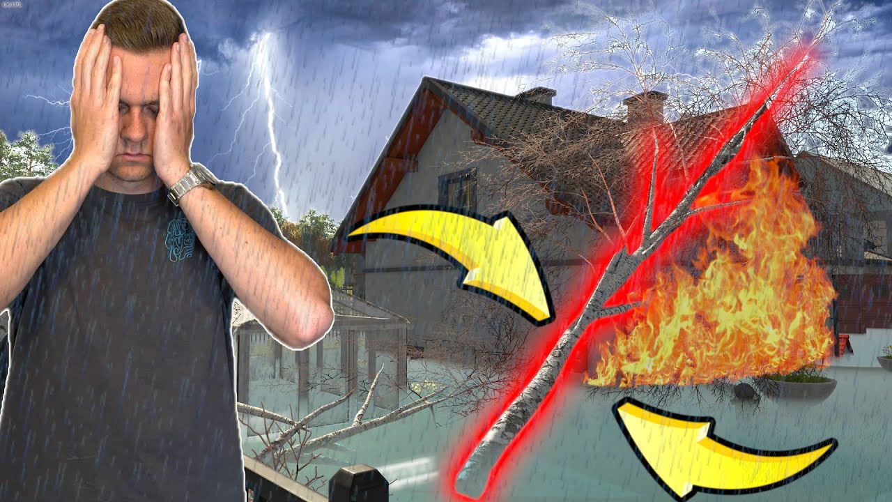 WIELKA BURZA NA SZPAKOWIE😭MAM OGROMNE STRATY😔 POŁAMAŁO WSZYSTKIE DRZEWA😫|RZP |