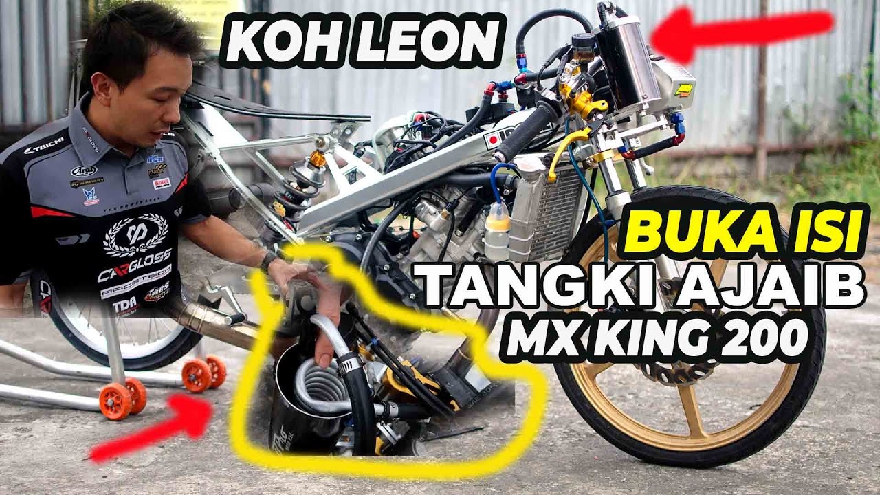 BERBAGI ILMU KOH LEON - TEKNOLOGI MOBIL DI ISI TABUNG MX KING 200 CC ABEN