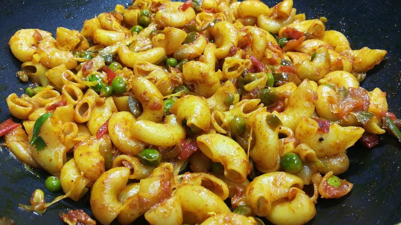Macaroni Recipe | Indian Style Macaroni Pasta Recipe