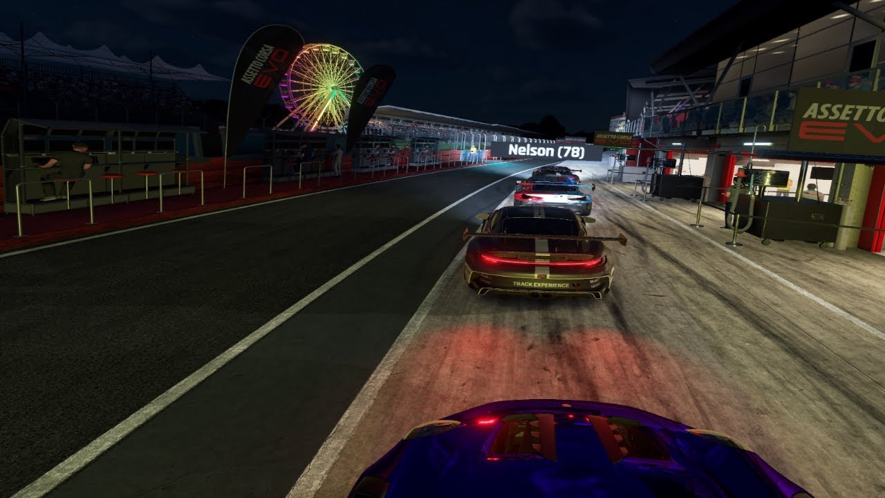 Hosting daily races Assetto Corsa EVO