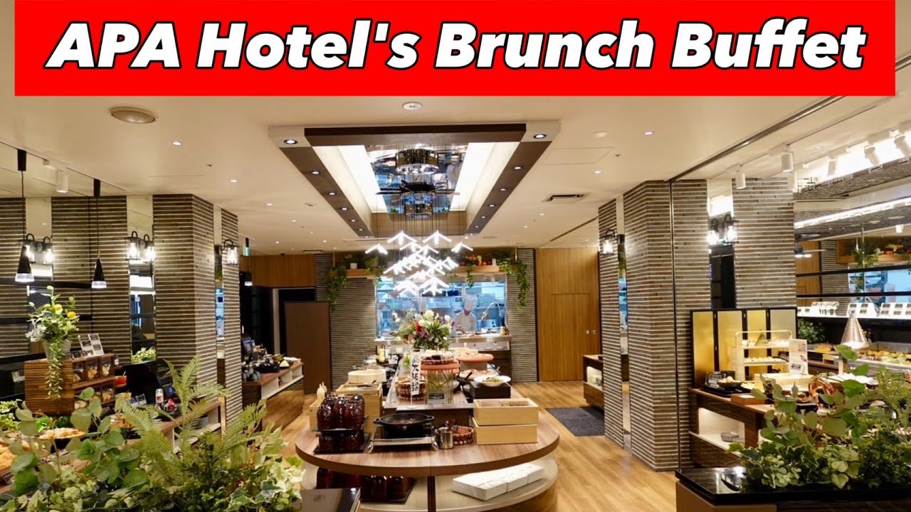Takoyaki is also all-you-can-eat! Brunch buffet at the largest high-rise tower hotel in W Japan!