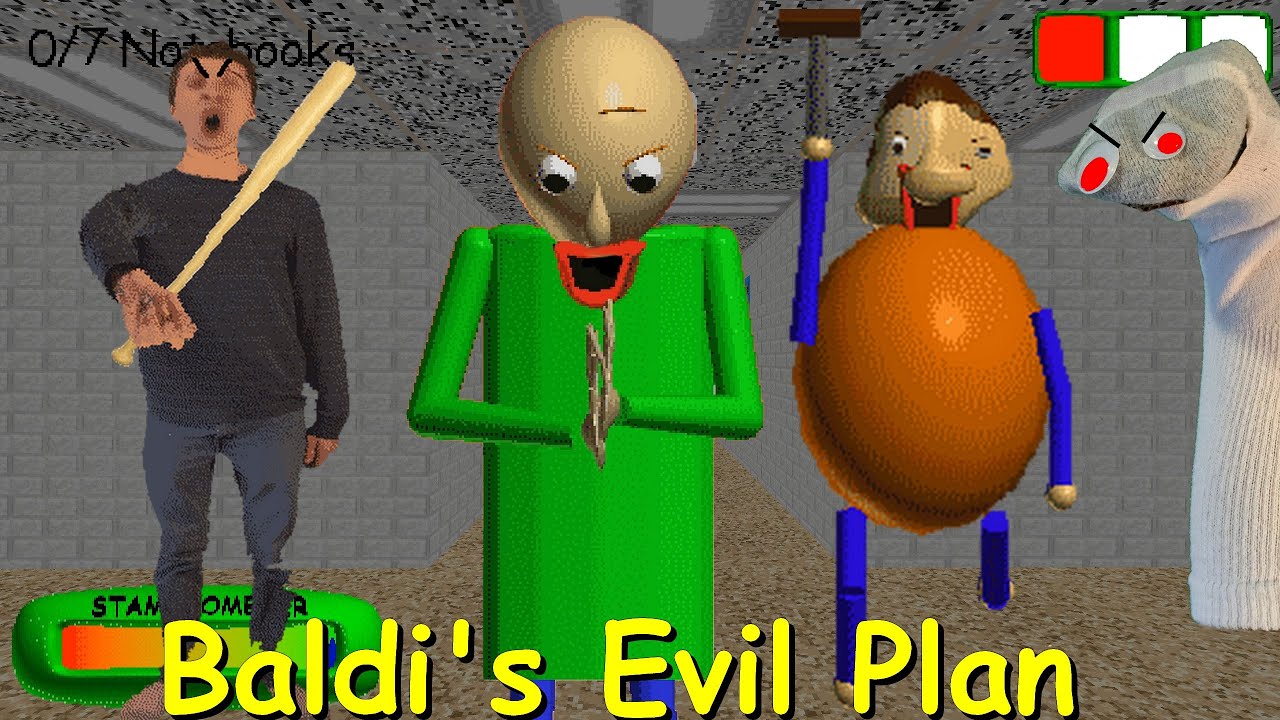 Baldi's Evil Plan - Baldi's Basics Mod