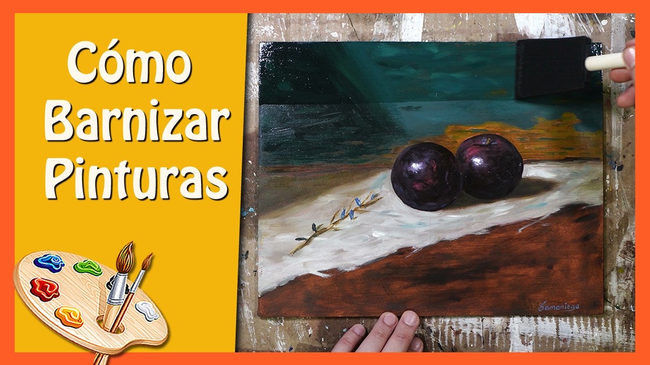 🎨Cómo Barnizar una Pintura al ÓLEO Y ACRÍLICO!🎨