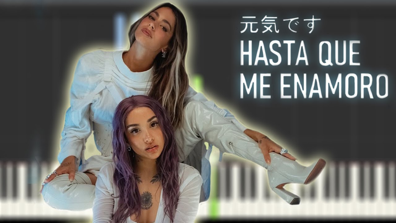 Maria Becerra, TINI - HASTA QUE ME ENAMORO | Piano