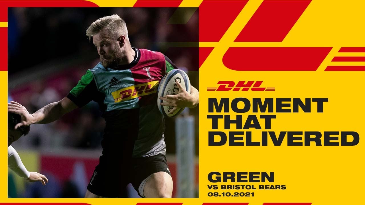 DHL Moment That Delivered - Tyrone Green, Harlequins v Bristol Bears