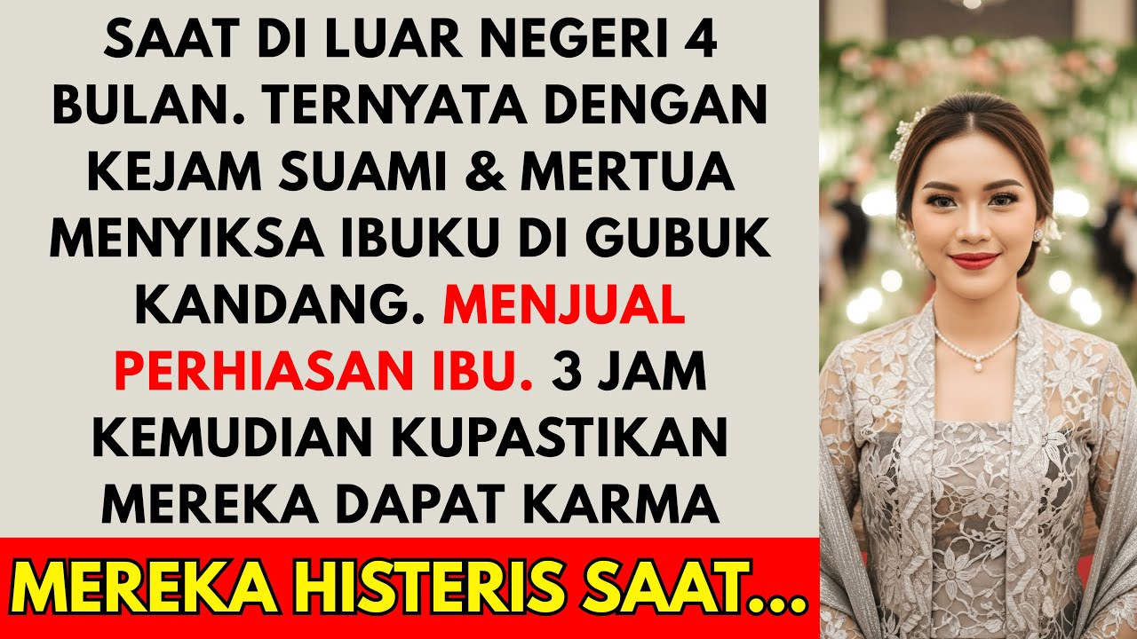 SUAMI DAN IBU MERTUA TEGA MENYIKSA IBUKU DI GUBUK KANDANG SAAT AKU DI LUAR NEGERI - 3 JAM KEMUDIA...