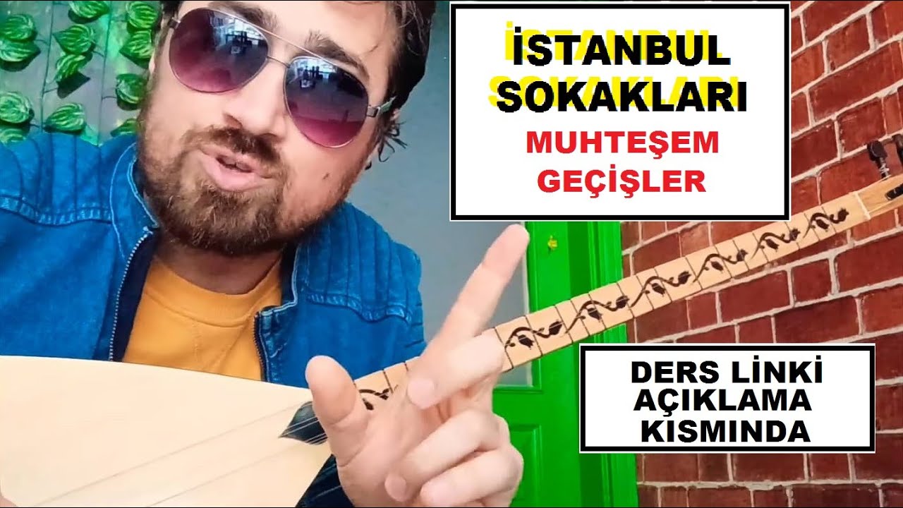 Sait Çalışkan-İstanbul Sokakları.(uzun sap bağlama teknikleri için abone ol)