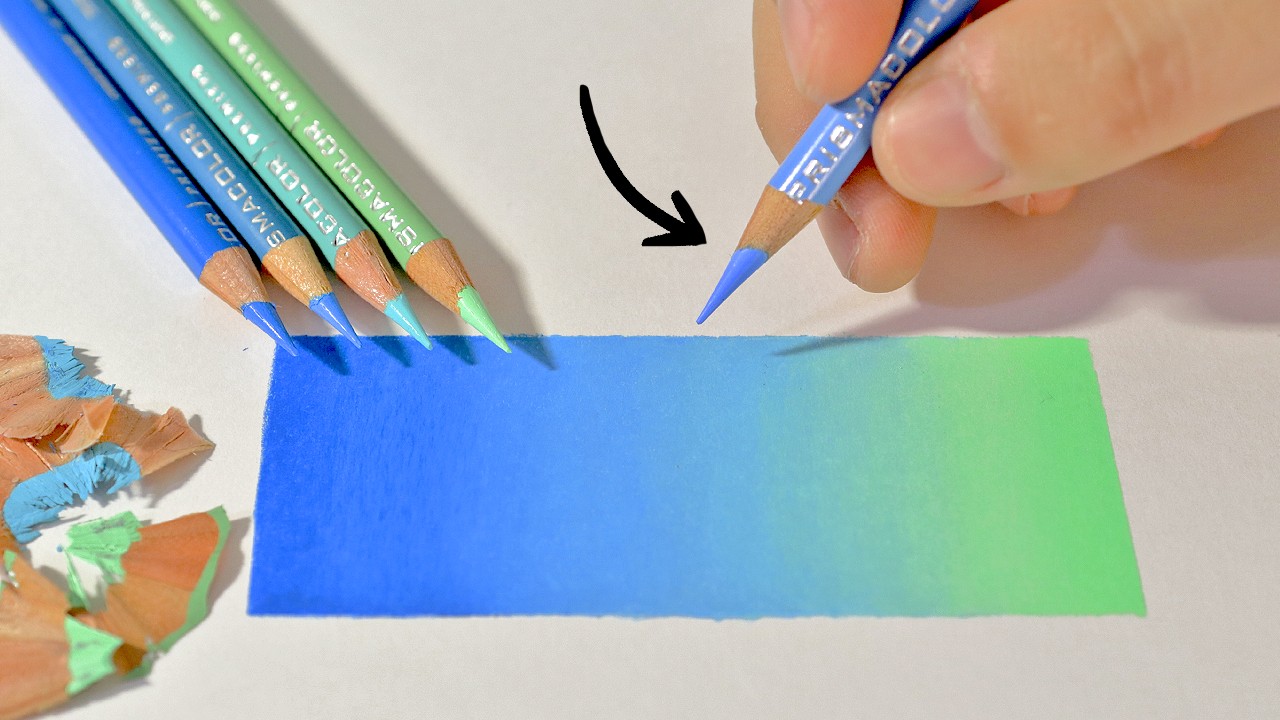 Cómo usar Lápices de colores | Tutorial BÁSICO para principiantes completo