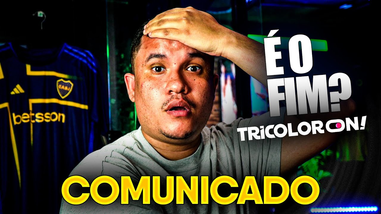 &Eacute; O FIM DO TRICOLOR ON ? COMUNICADO E O FUTURO DO CANAL