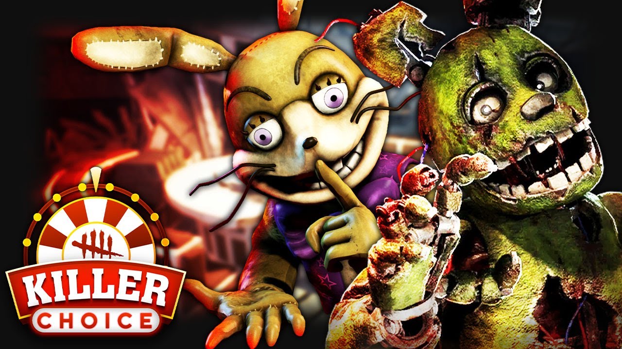 KILLER CHOICE #4 SP&Eacute;CIAL YOUTUBE ! SPRINGTRAP & GLITCHTRAP DE FNAF EN KILLER ! DEAD BY DAYLIGHT