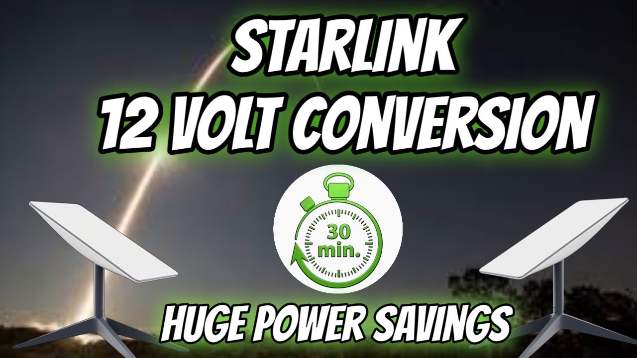 Преобразование Starlink 12 В с XTAR-LINK EL3 и тестированием питания | Учебное пособие и обзор
