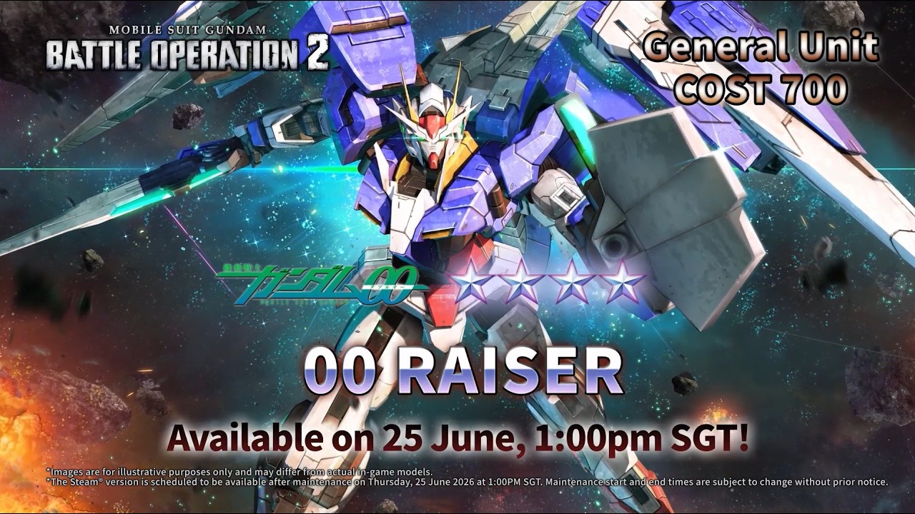 MOBILE SUIT GUNDAM BATTLE OPERATION 2 - 00 RAISER Trailer