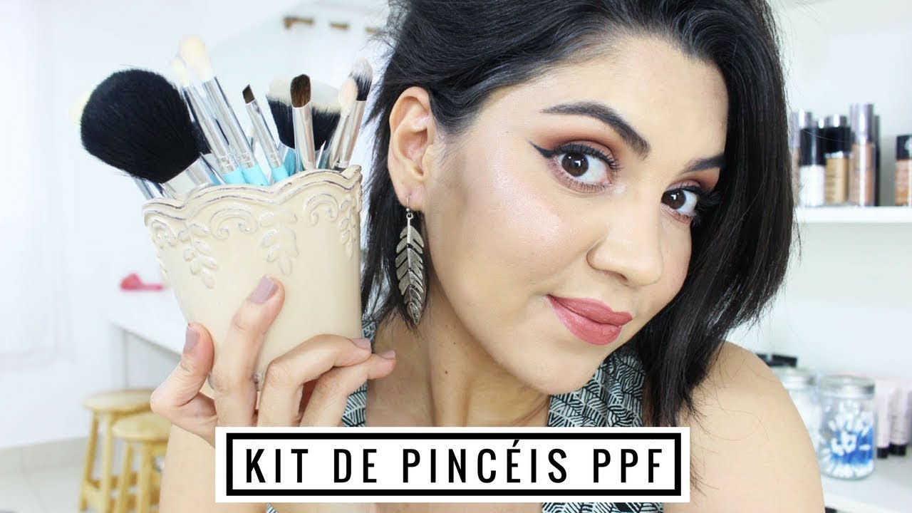 Make Completa Testando Kit de Pincéis PPF + Outras Novidades