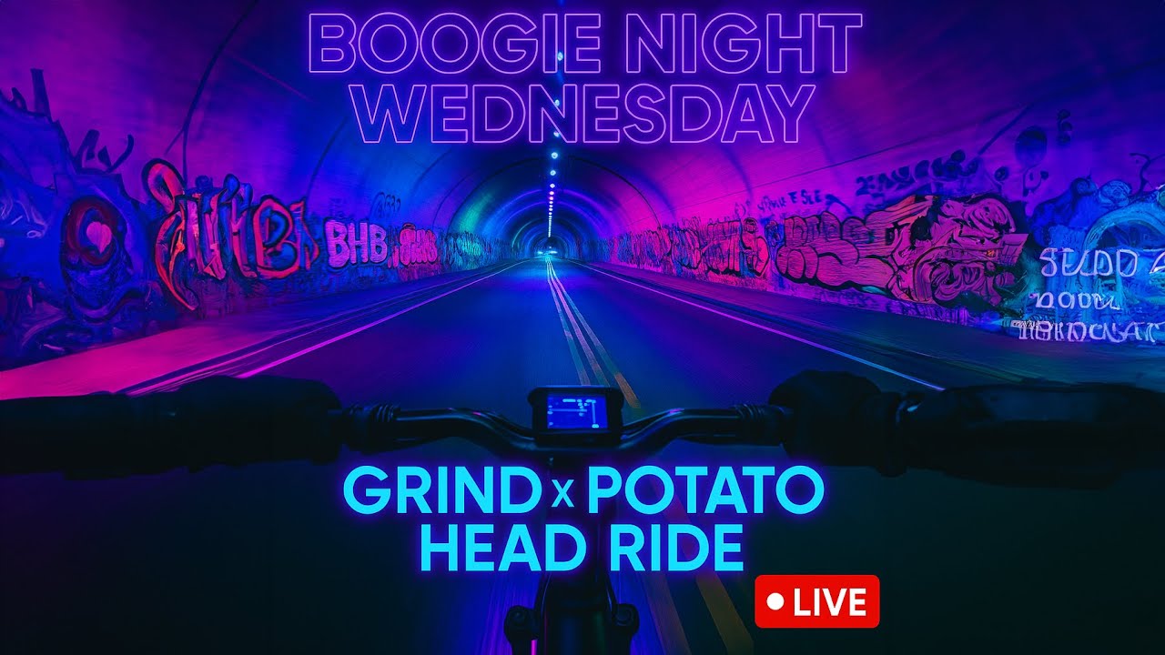 🔴Boogie Night Wednesday | LA Tunnel Ride w/ Potato Head Crew 🌀 (E Ride Pro SS 2)