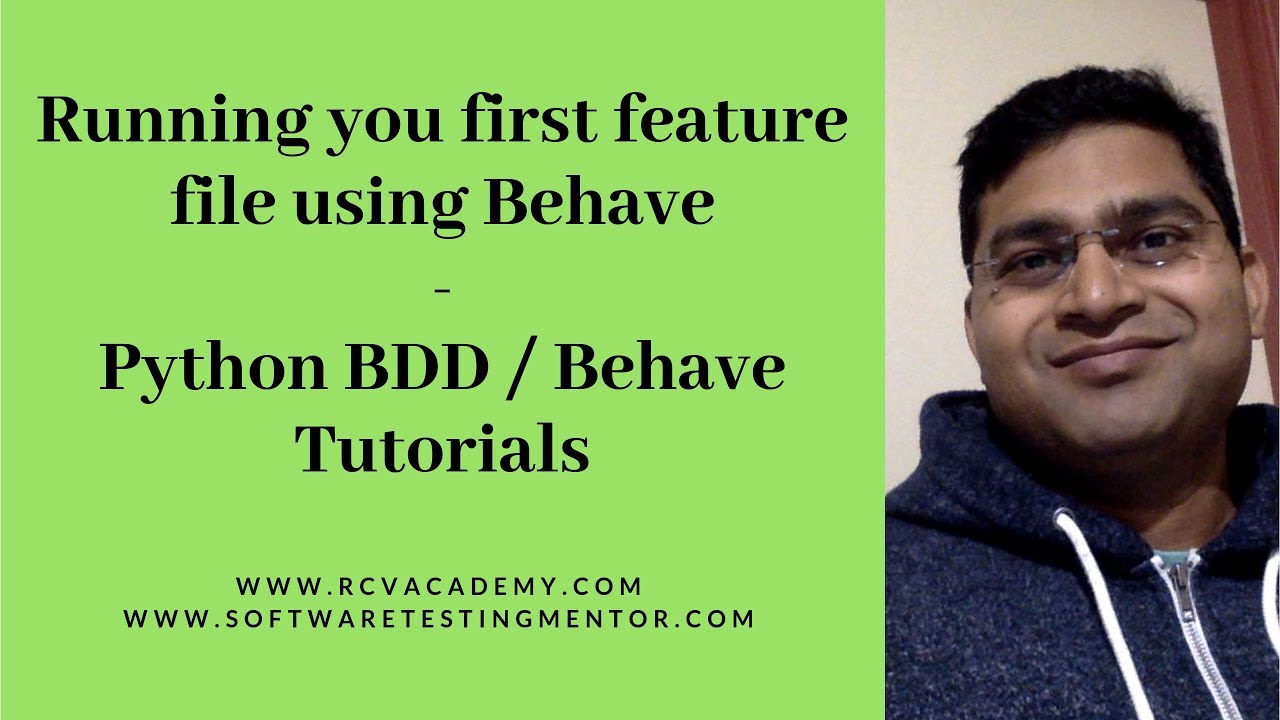 Создайте свой первый файл функций с помощью Behave — Учебное пособие по Python Behave