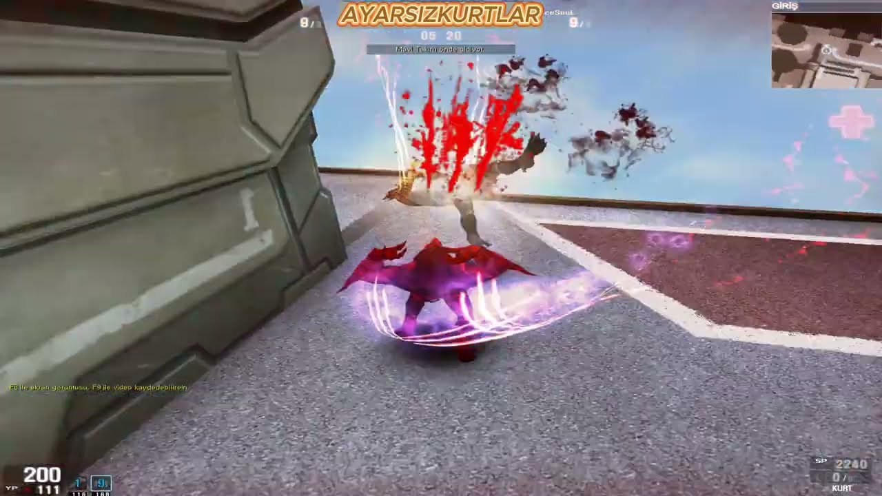 Ufak çaplı game play :D (paslanmısız) #wolfteam #herman #çakış