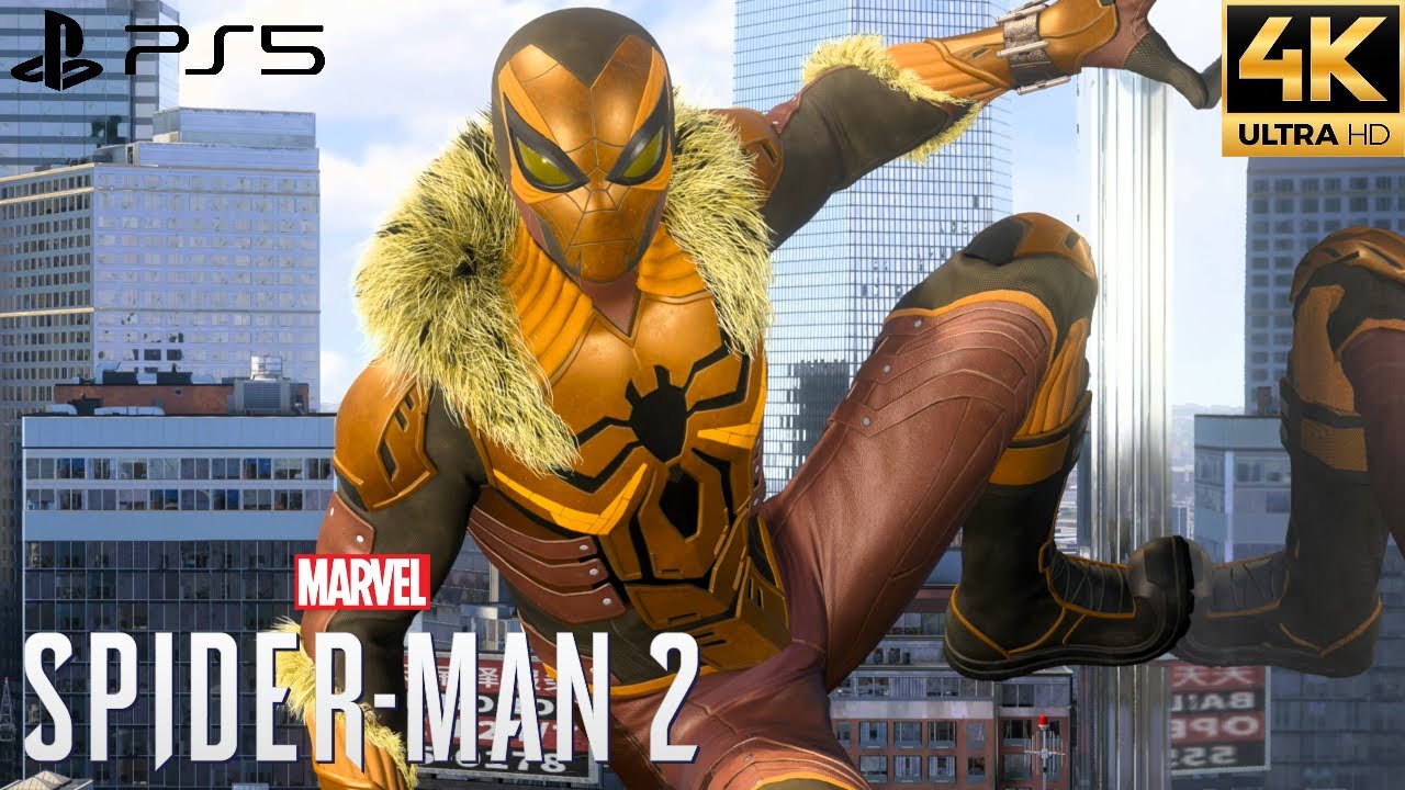 Marvel's Spider-Man 2 PS5 - Last Hunt Suit Free Roam Gameplay (4K 60FPS)