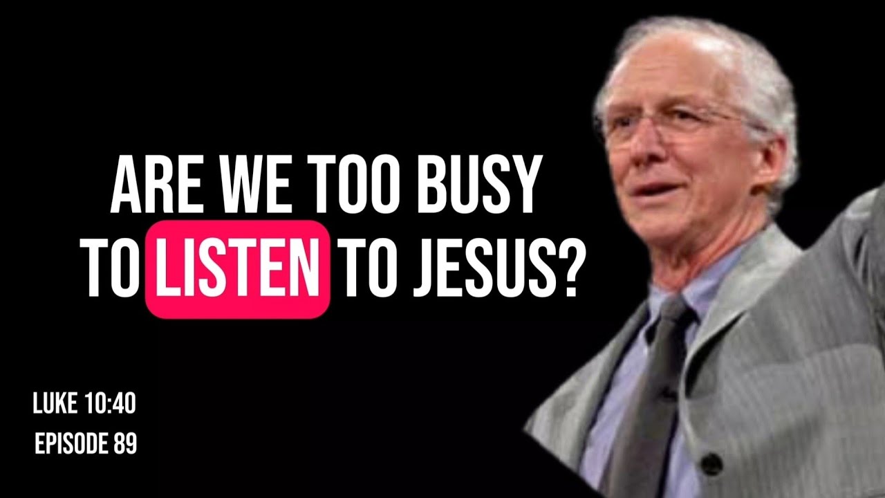 Luke 10:40 | John Piper | We should examine our life