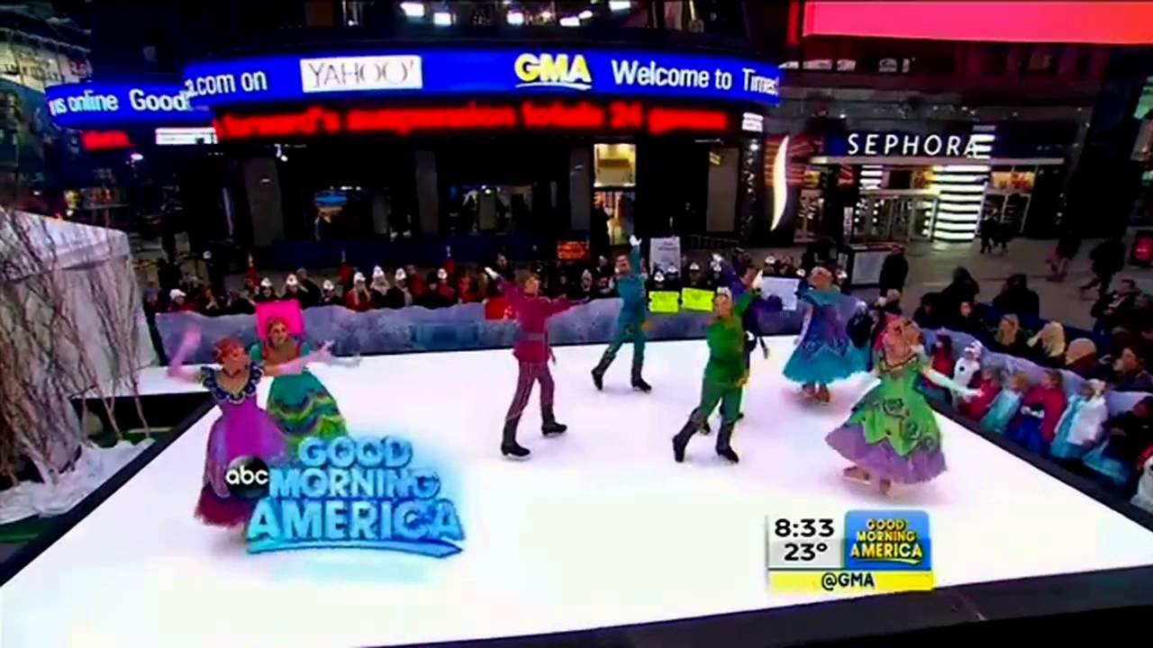 Disney On Ice presents Frozen on Good Morning America