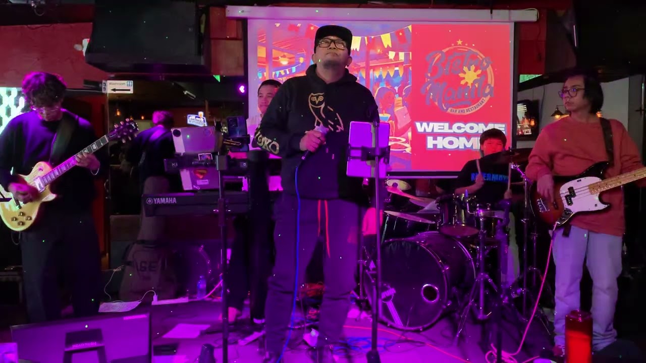 Don't Look Back in Anger - feat Gira Cass on Vocal (jammer) - Live at Bistro Manila