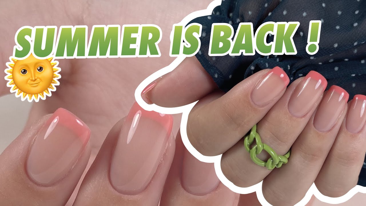 FRENCH COLORÉE 💅🏼 les FRENCH DE COULEUR font LEURS GRAND RETOUR 😍
