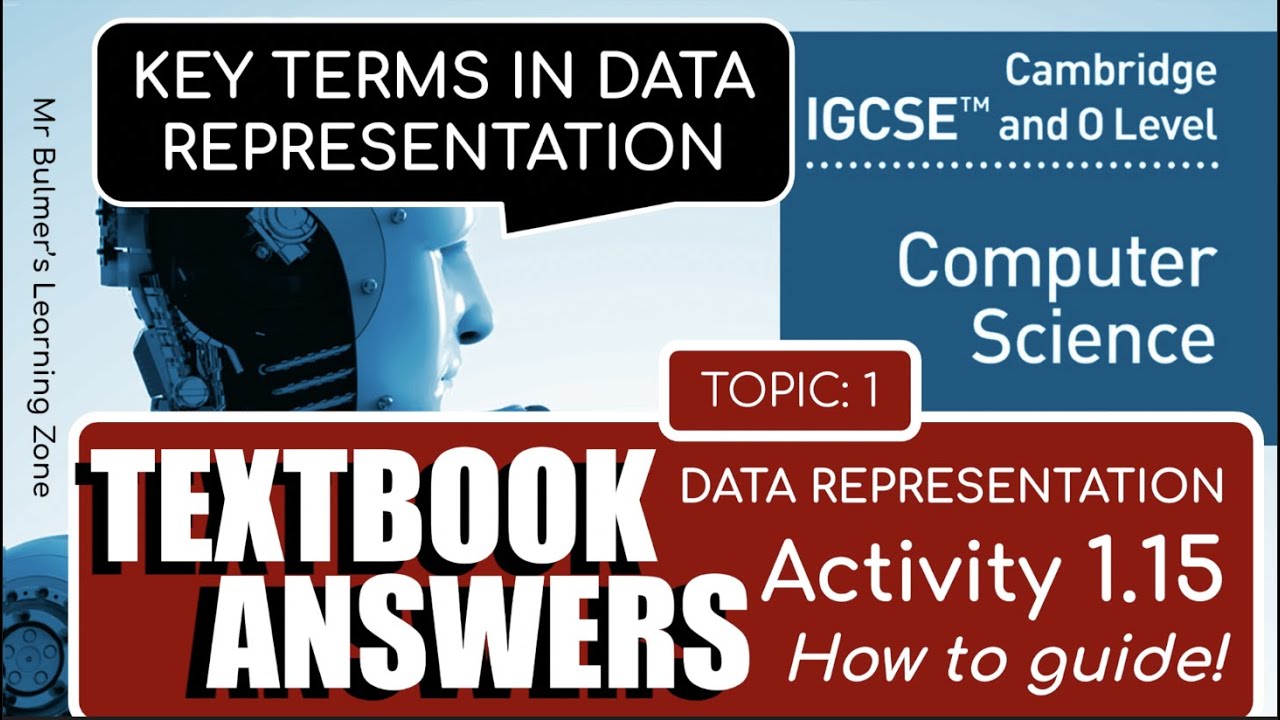 Cambridge IGCSE Computer Science  - TEXTBOOK ACTIVITY 1.15 - KEY TERMS IN DATA REPRESENTATION