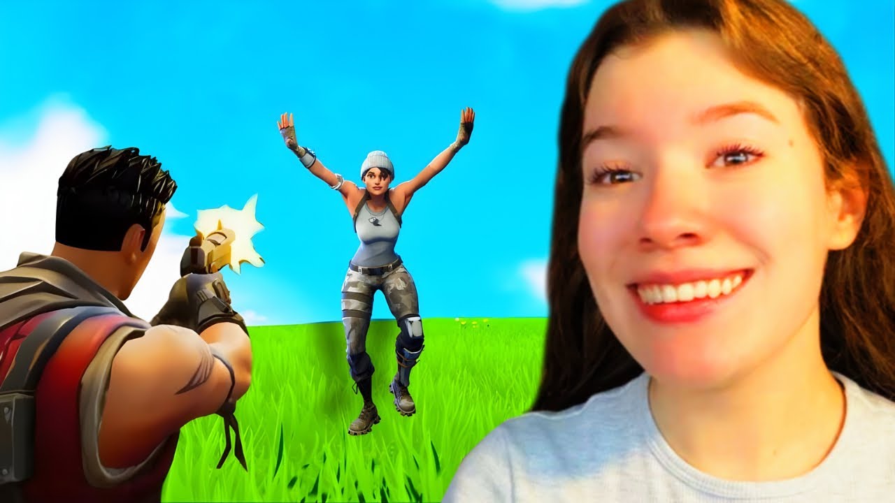 Jugué FORTNITE SIN MIRA y fue una locura...