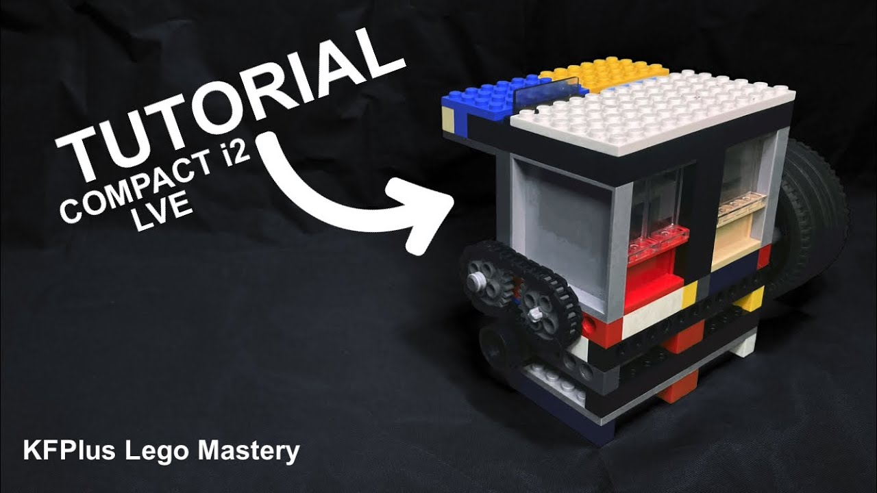 РУКОВОДСТВО: КОМПАКТНЫЙ Вакуумный двигатель Lego Inline 2