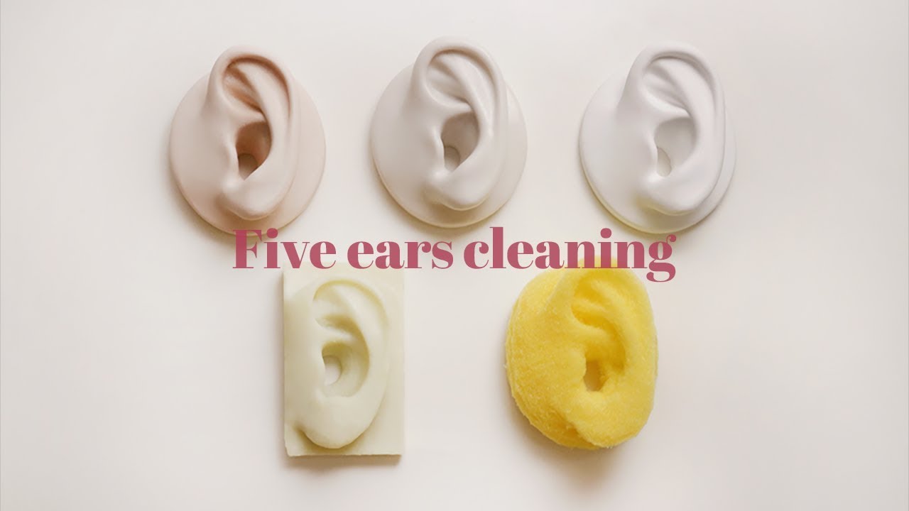ASMR 취향대로 골라 듣는 귀 청소 모음 Five ears cleaning