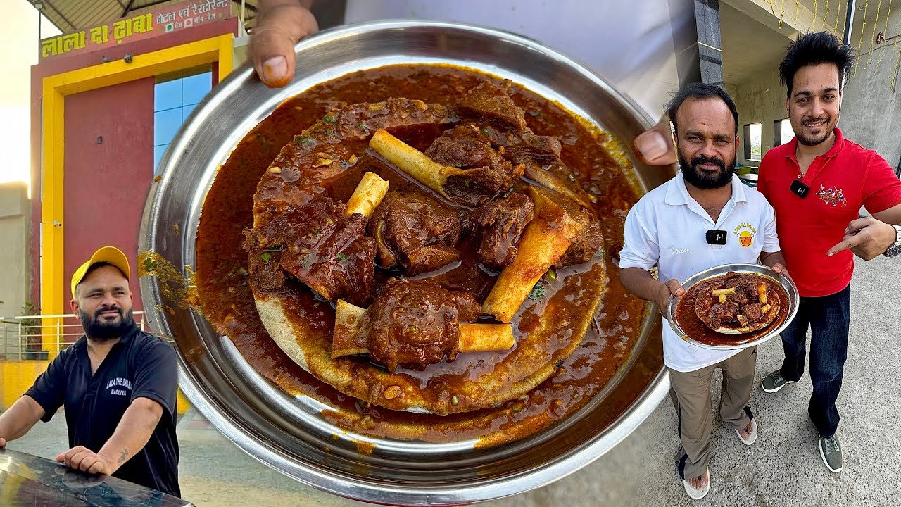 Lala Da Dhaba Ajmer | जंगल में बना देसी मटन चिकन वाला ये ढाबा आपके होश उड़ा देगा। लाला दा ढाबा अजमेर
