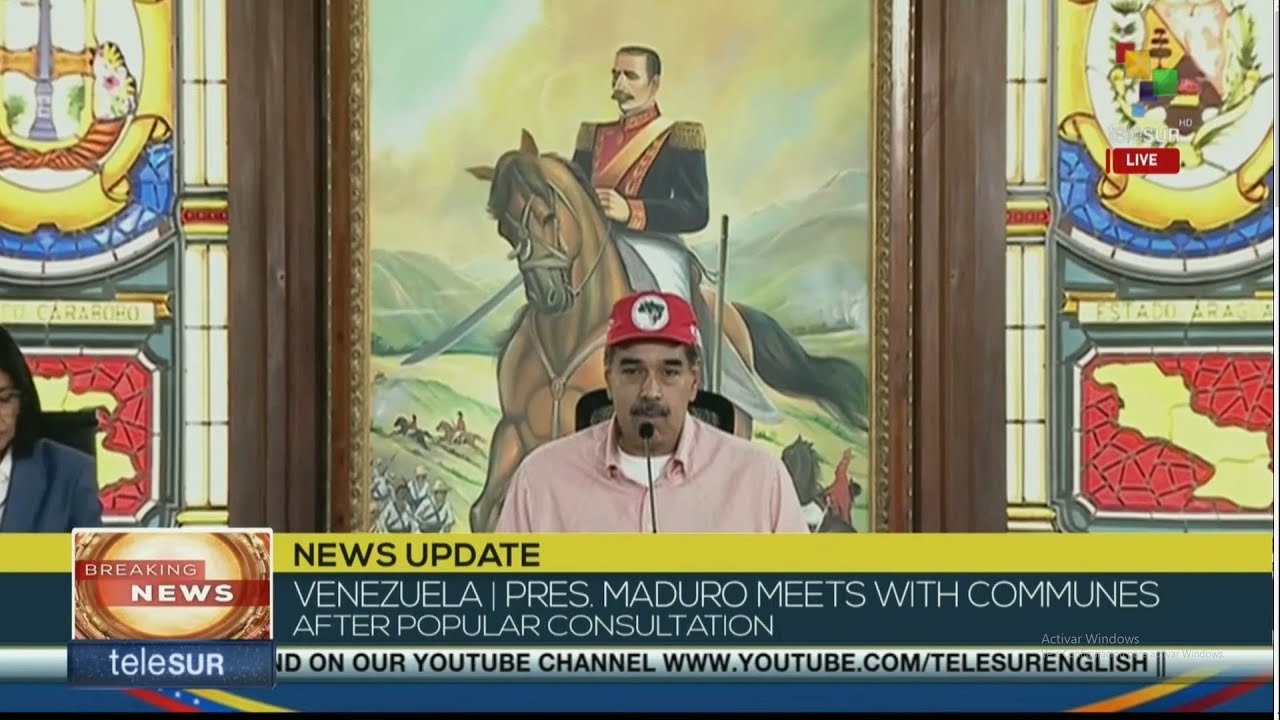 Nicolas Maduro: The Popular Consultation is a National Mandate