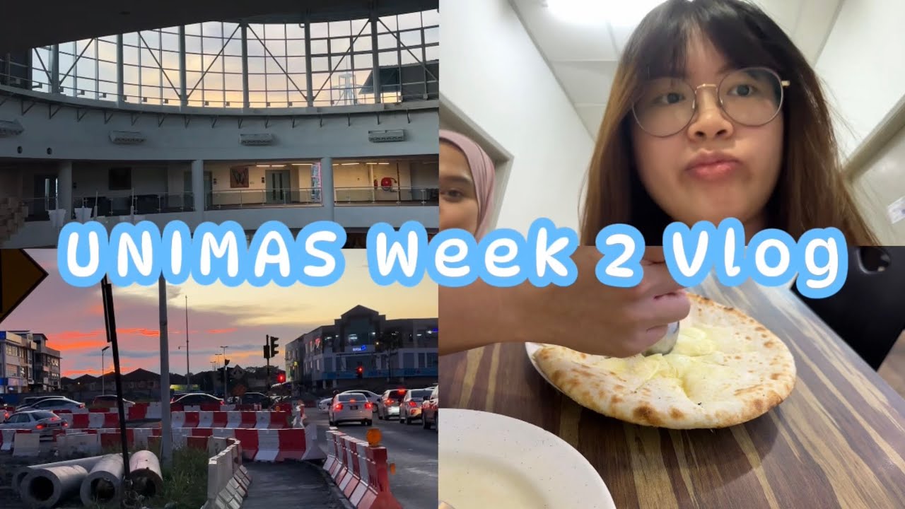UNIMAS Week 2 Vlog | Just me living, eating & surviving uni life 