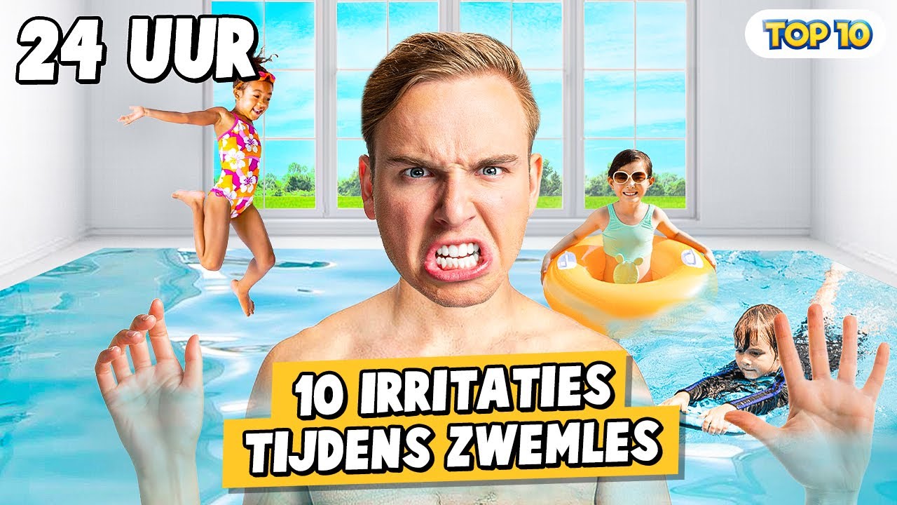 10 IRRITATIES TIJDENS ZWEMLES!