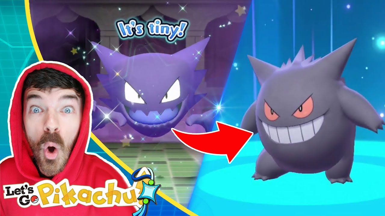 Shiny Gastly, Shiny Haunter & Shiny Gengar Reactions | Pokemon Let's Go Pikachu Shiny Living Dex