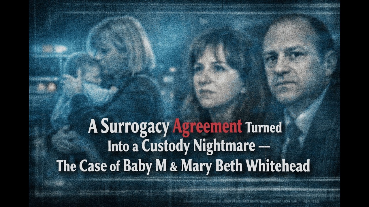 A Surrogacy Agreement Turned Into a Custody Nightmare — The Case of Baby M & Mary Beth Whitehead